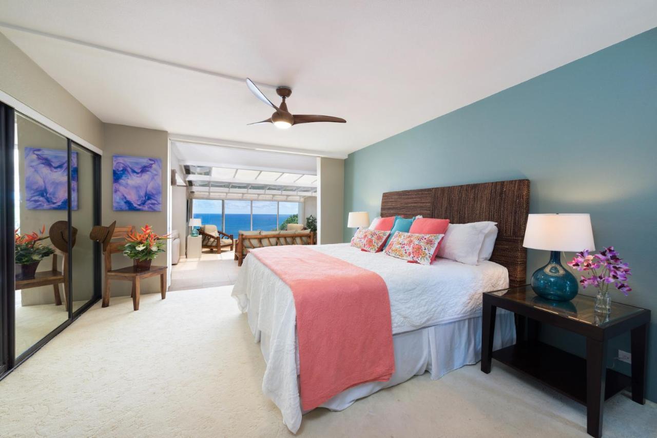 פרינסוויל Puu Poa Ocean Bluff Condo, Incredible Views, Walk To Beaches, Pool & Tennis מראה חיצוני תמונה
